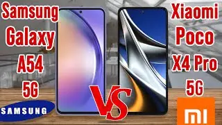 Samsung Galaxy A54 vs Xiaomi Poco X4 Pro | comparison and spec