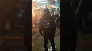 BLM protesters confronted an antifa, accusing him of giving drugs to an underage girl