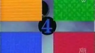 Sesame Street - 4 kids dance in 4 grids
