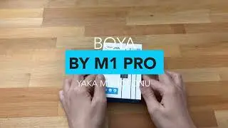 Boya BY M1 Pro Yaka Mikrofonu Test Kutu Açılımı İnceleme