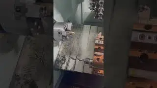 Токарный автомат ЧПУ с осью Y #shorts