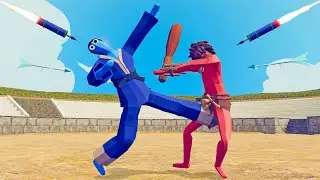 TAEKWONDO FIGHTERS' STRIKE ON FLYING UNITS | TABS - Totally Accurate Battle Simulator