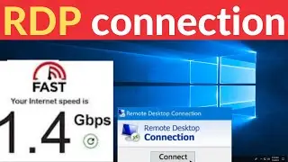 how to setup a rdp connection windows 10