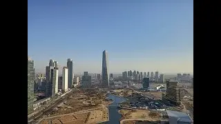Земля в 2057 году. Город будущего