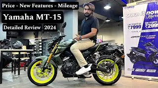 2024 Yamaha MT-15 V2 Detailed Review | Price - Mileage - New Features | Emi & Down-payment | Worth?