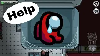 Among Us | I found a mini crewmate in the vent