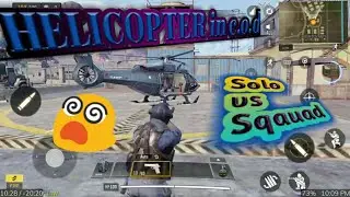 HELICOPTER PLACE IN CALL OF DUTY - Call of duty mobile battle royale solo vs squad gameplay.