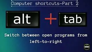Computer shortcut keys (ALT) | #3 #circleofgenius #computershortcuts #speedtyping #computerhacks