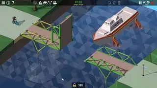 Civil Engineer used Hydraulics for the first time in Bridge Design | Poly Bridge 2
