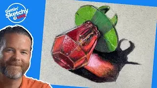 Drawing Candy with Markers and Colored Pencils - Live Drawing Exercise