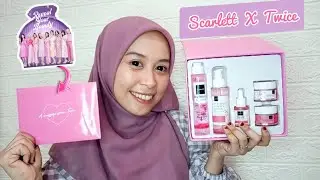 SCARLETT X TWICE | REACTION TVC & UNBOXING EKSKLUSIF BUNDLE SET LIMITED EDITION SCARLETT