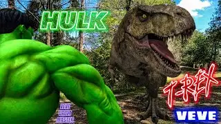 💥 #Marvel #Hulk  💪 #JurassicWorld #TREX 🦖 @vevedigitalcollectibles #veve #VeVeVaultMaster #art