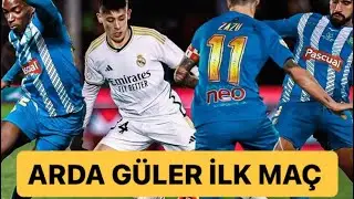 Arda GÜLERilk Maç Performansı #ardagüler #realmadrid