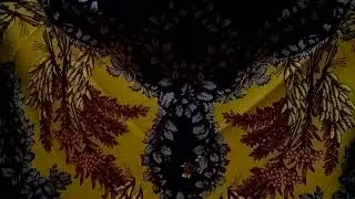 Рябина, размер 146, шелковая бахрома автор Зубрицкий Виктор