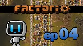 Factorio Release! Episode 4 - Technicolor Mall!