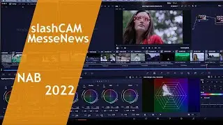 NAB 2022 Tutorialclip: DaVinci Resolve 18: AI-Mask Objects, Depth Mask, Surface Tracker