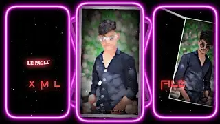 Le Paglu Dance Alight Motion ❤️🔥 || New Trending Song Xml File💖 || XML Presets Alight Motion😍