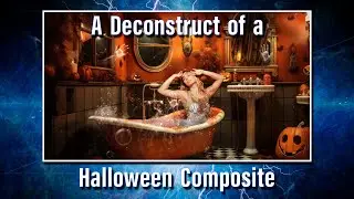 A Halloween Composite Deconstruct in Photoshop.