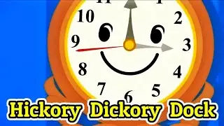 Hickory Dickory Dock || English Nursey Rhyme || English Video For Kids