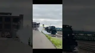 Union Pacific Big Boy No. 4014 Departs Cheyenne: June 30, 2024