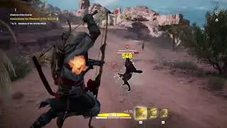 Assassin's Creed origins combat boos fight