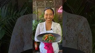Stir Fry Watercress, Tumis Selada Air🙏🏽😊 #bali #tumis #watercress #seladaair #cookingclass