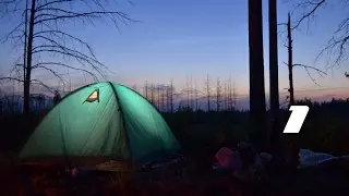 Лесной поход к озеру Фенина Дыра (Глухие места, медвежьи следы, большие лужи) 1 день