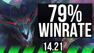VOLIBEAR vs RENGAR (JGL) | 79% winrate, Rank 3 Voli, 3/0/2 | EUNE Challenger | 14.21