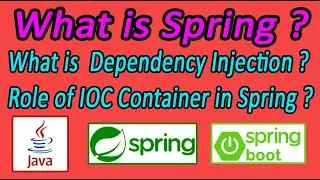 What is Spring , IOC and Dependency Injection ?