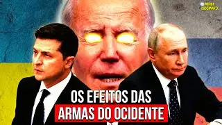Como as armas do OCIDENTE mudaram o jogo na GUERRA DA UCRÂNIA