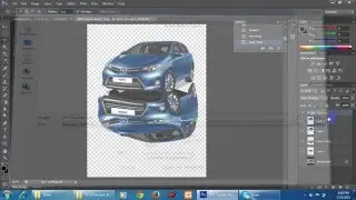 Adobe Photoshop CS6 : Glass Shadow of CAR