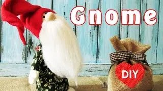 How to sew a Gnome. Christmas DIY 🎄🎄🎄.