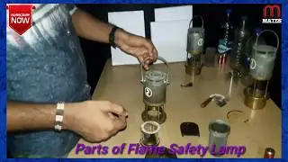 Flame safety lamp // How to open and fitting // GL-7//How to make testing flame in gas chamber?