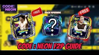FC Mobile CODE : NEON Event first look and f2p Guide | FC Mobile f2p guide | FC Mobile #fcmobile