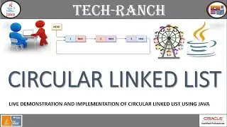 How to implement Circular Linked List in Java ? | Algorithm & Implementation | @TechRanch
