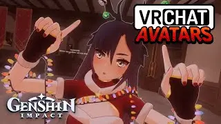 Christmas Mona Avatar ▬ Genshin Impact ▬ VRChat