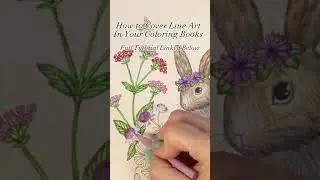 EASY FUN POSCA HACK! | Create this Super Fun Effect on Your Coloring Pages!