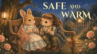 Safe and Warm 🌙 Cozy Storybook Music | Peaceful Night in the Quiet Forest for Sleep & Relaxation