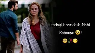 Jindagi Bhar Sath Nahi Rahenge 🥺| Sad song status || shayari status | whatsapp status @AkcreationY