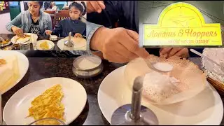 Indo-Sri Lankan Feast! Trying Appams & Hoppers in Madurai for the First Time