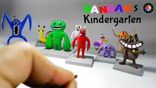 Making ALL BANBAN GANG! (Garten of Banban 2) Polymer Clay | PlastiVerse