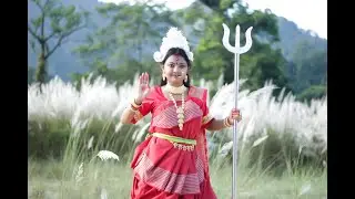 Vorer Agomoni ভোরের আগমনী (FULL VIDEO) Mahalaya 2021 Durga Maa Patani Dress DOSOR TV