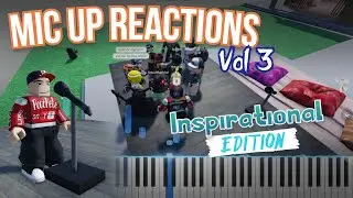 Pianist Meets Motivational Speaker in Roblox (Mic Up)