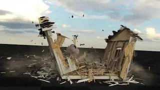 Wood Shed Destruction Houdini