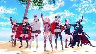 【Azur Lane MMD】ROLY POLY / T-ARA