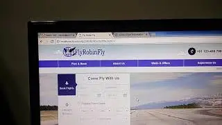Animated cloud and plane by CSS & JS