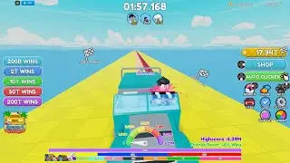85th Rebirth/ Roblox Race Clicker Episode 137