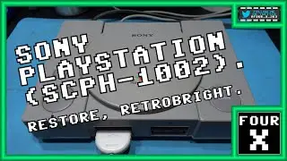 Sony PlayStation (SCPH-1002) - Restore - RetroBright.
