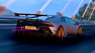 Lamborghini Huracan EVO - Forza Horizon 5 - Gintani Exhaust - Gameplay #lamborghini