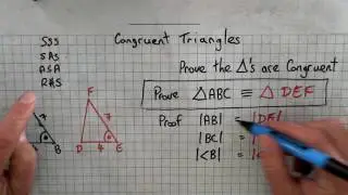 JCH Congruent Triangles SAS